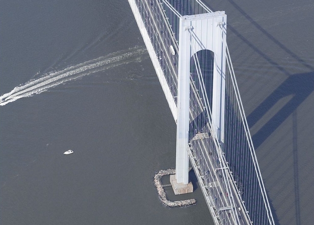 Verrazano narrows Bridge: cote brooklyn - verrazano narrows bridge 1